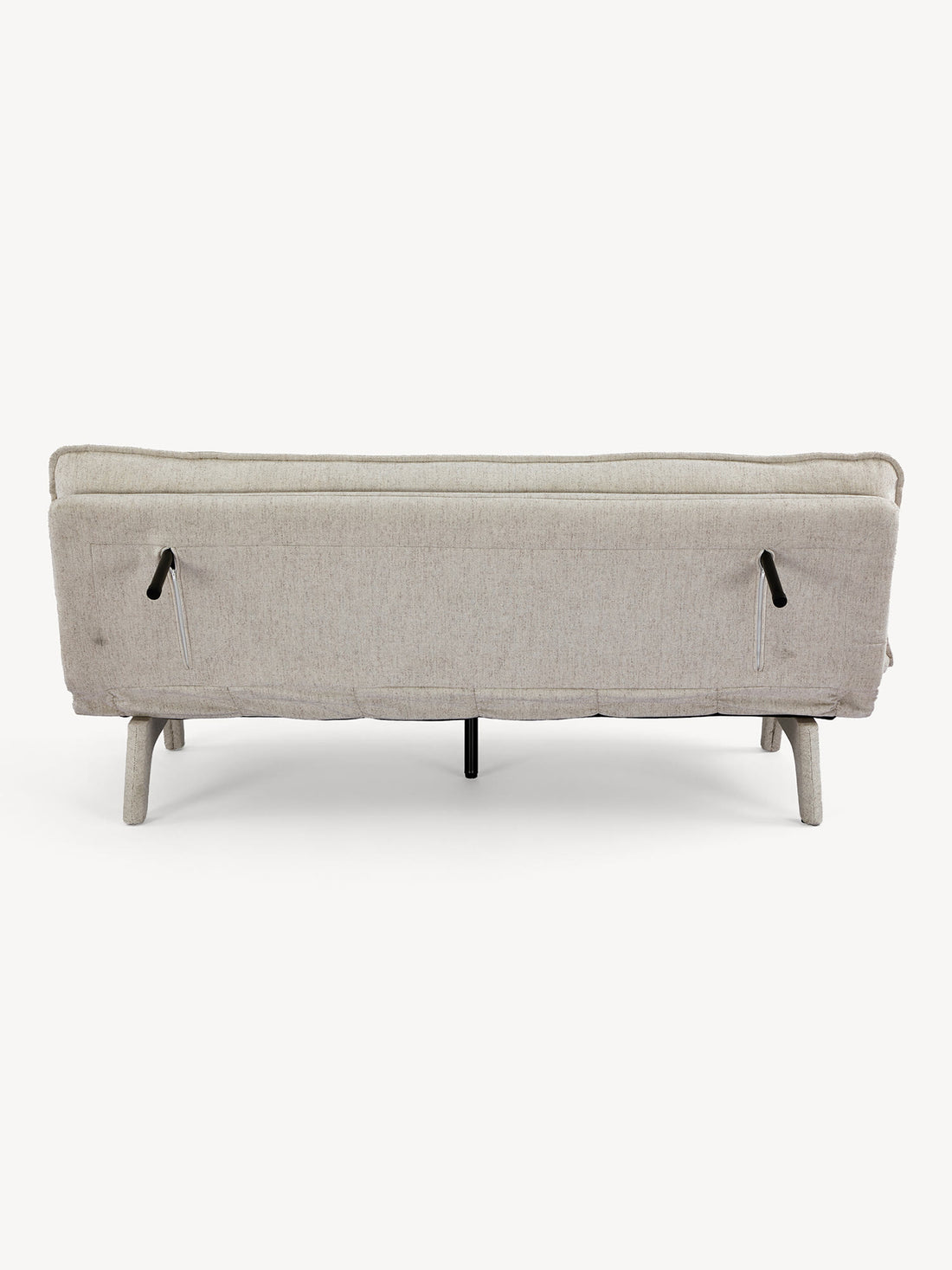 Sofá Cama Moscú beige, vista trasera