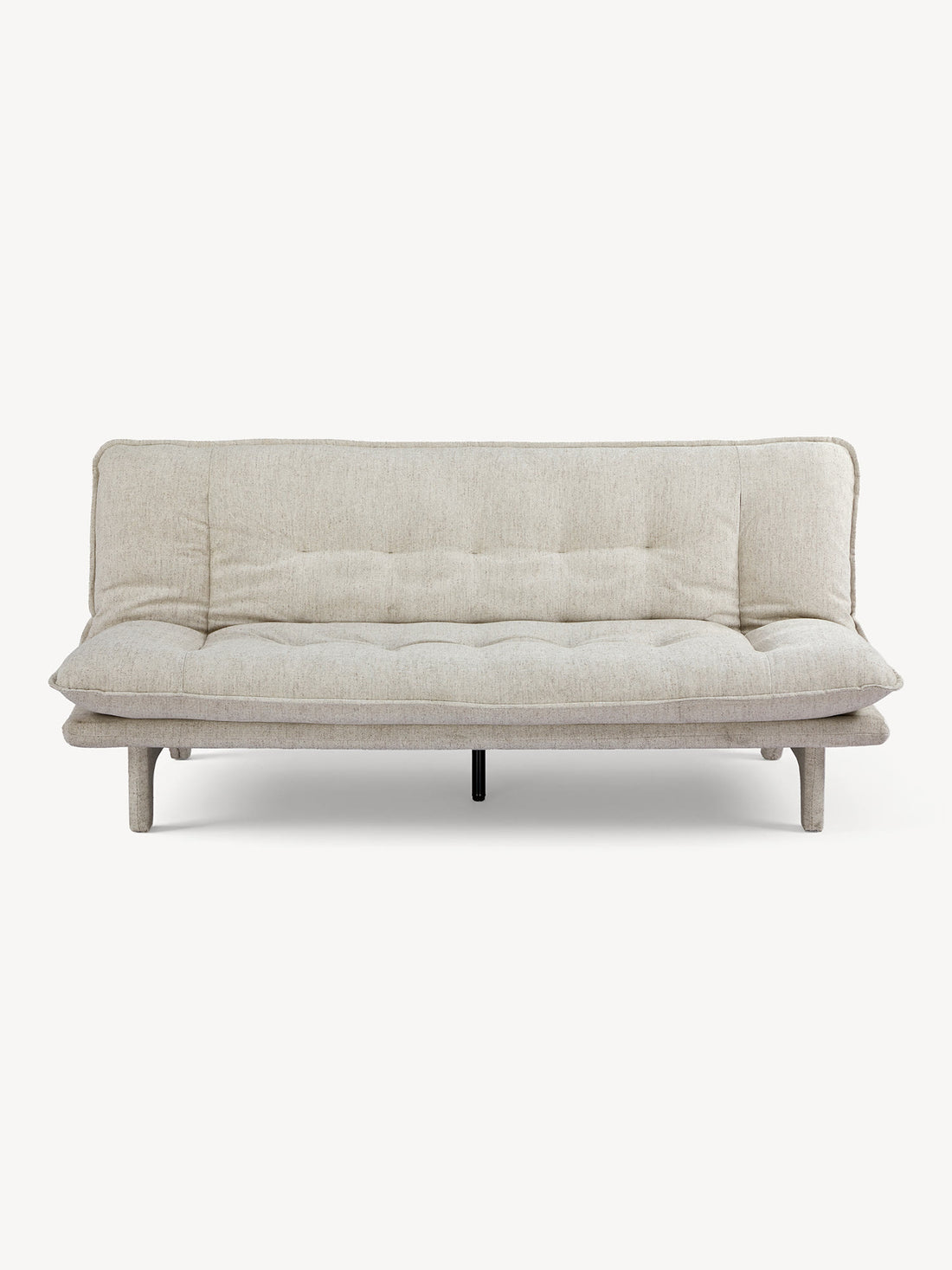 Sofá Cama Moscú beige, vista de frente