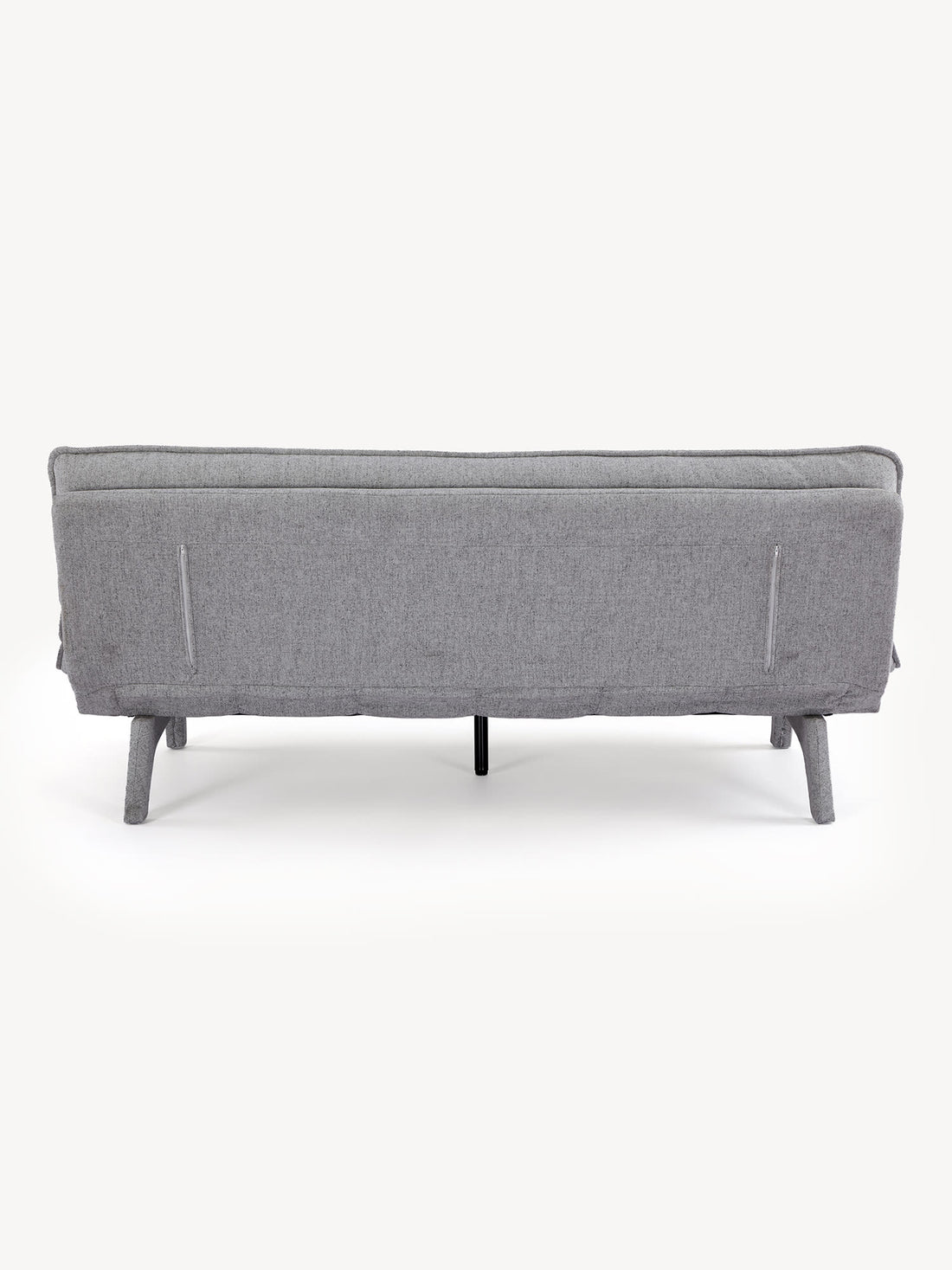 Sofá Cama Moscú gris, vista trasera