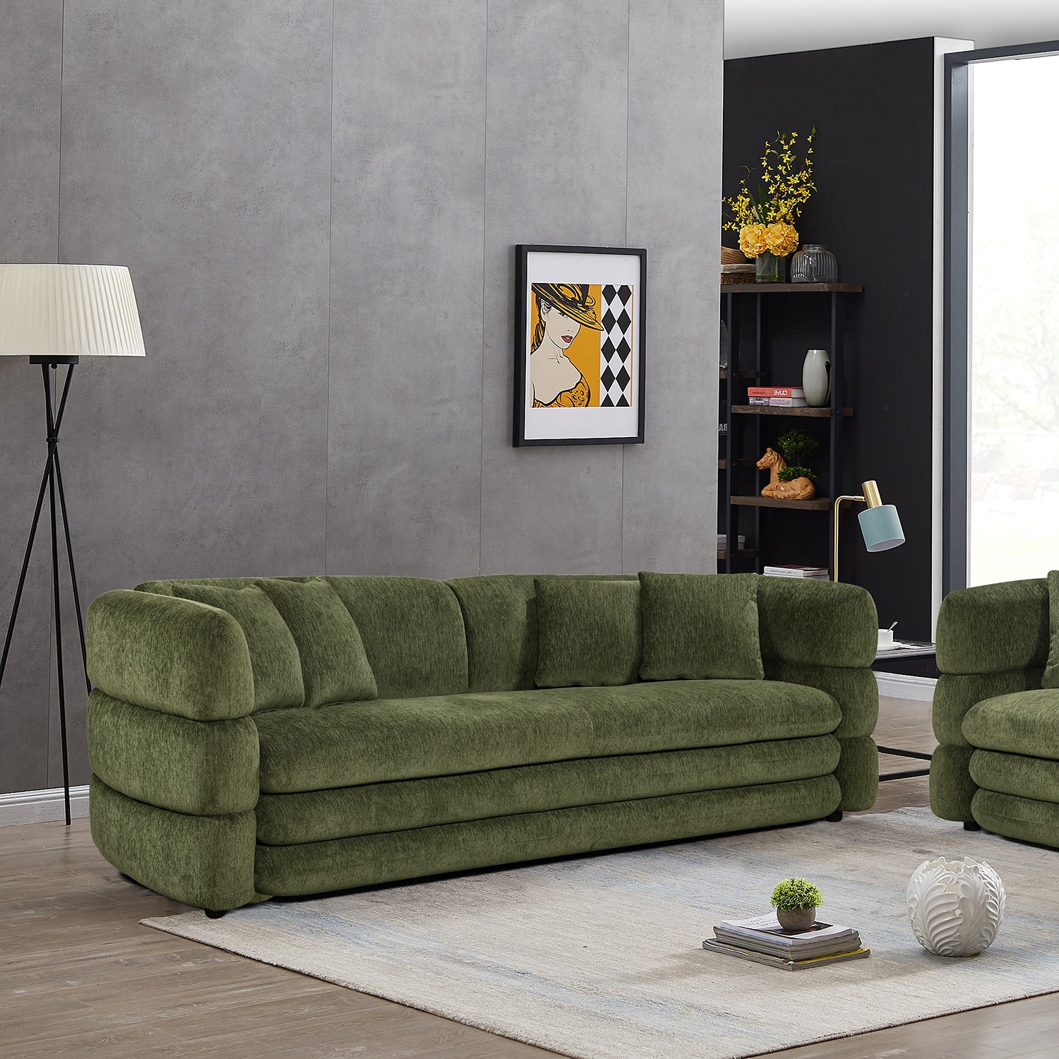 SOFÁ UTAH VERDE VISTA LIFESTYLE