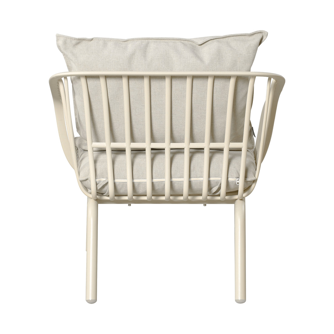 Sillón Individual Las Palmas Beige Vista Trasera