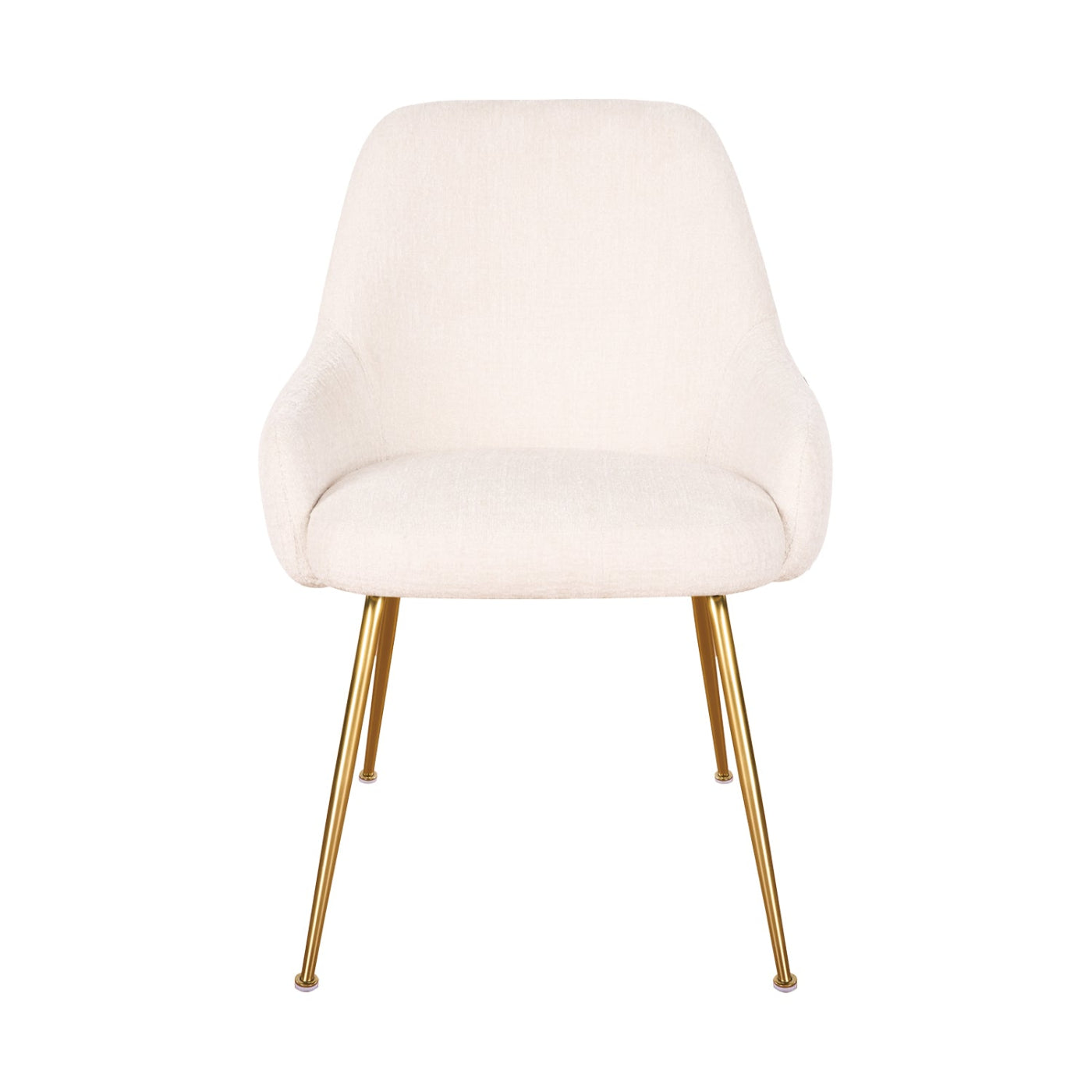 Silla Seul Beige con vista frontal