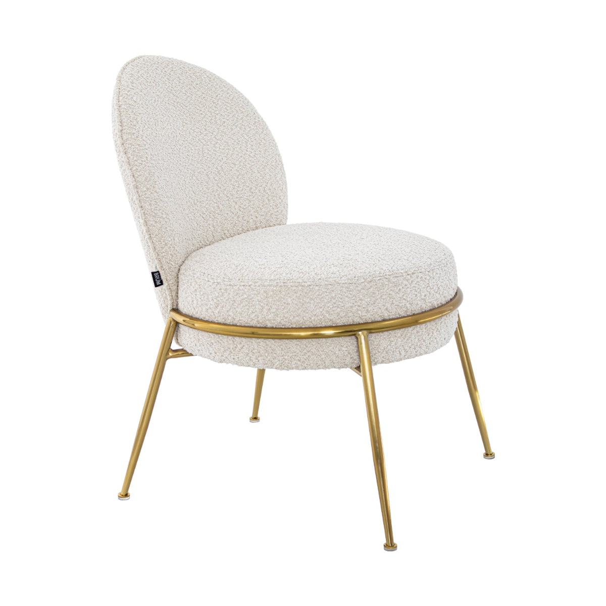 Silla Brela Beige vista Lateral desde Otro Ángulo
