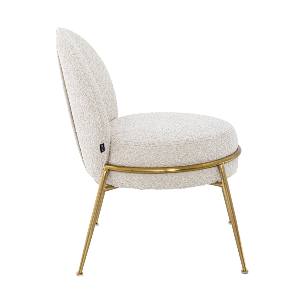 Silla Brela Beige vista Lateral