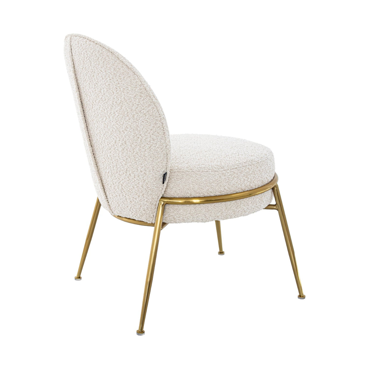 Silla Brela Beige vista en Perspectiva Trasera