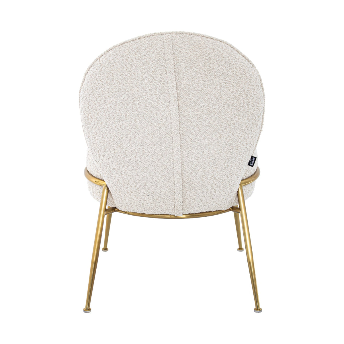 Silla Brela Beige Vista Trasera