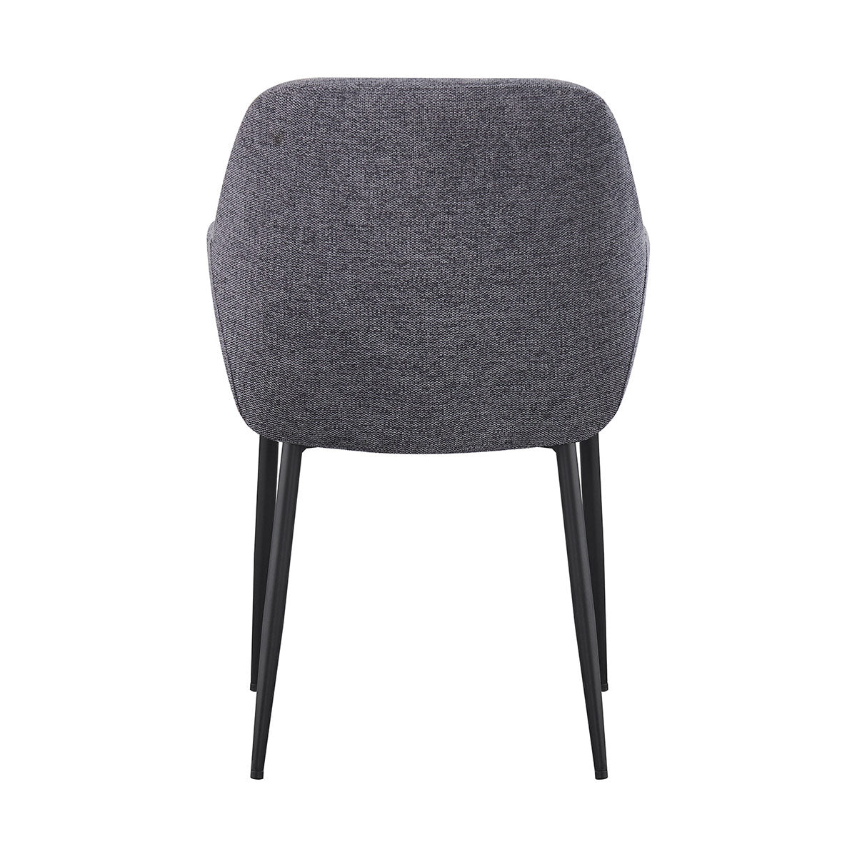 Silla Faro Gris Fondo Blanco Vista Trasera