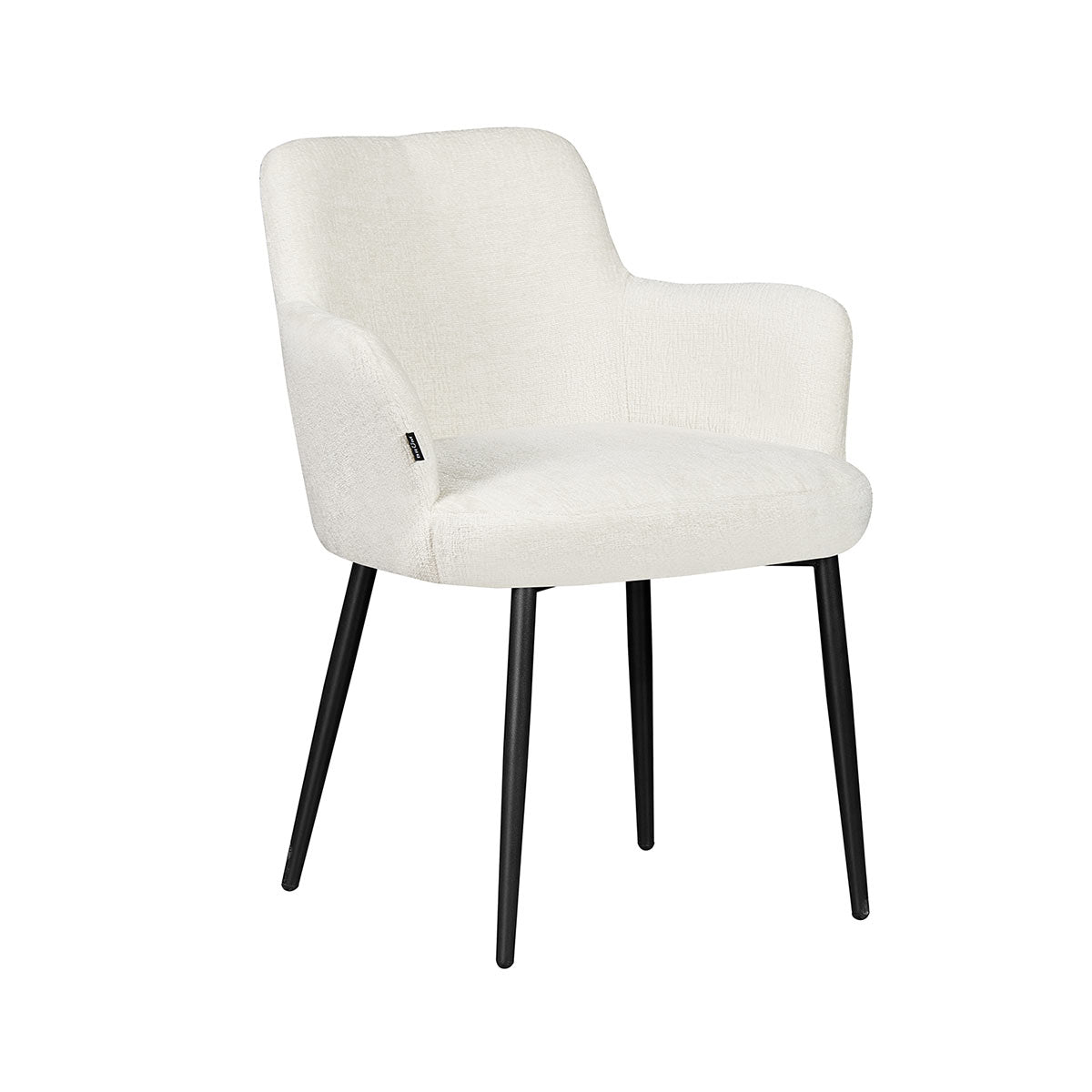 Silla Moscow Beige Fondo Blanco Vista en Perspectiva