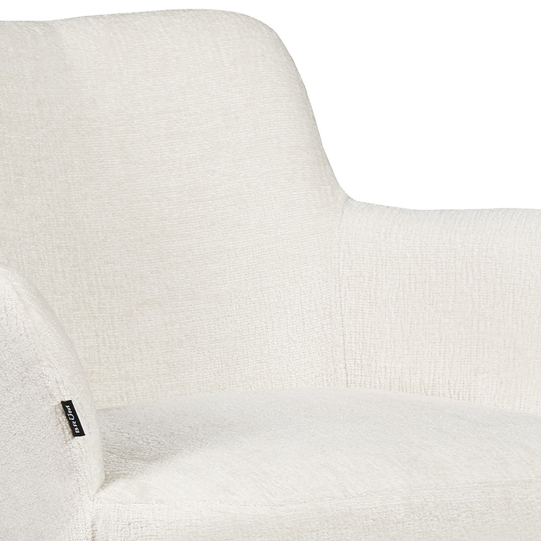 Silla Moscow Beige Fondo Blanco Vista detalle