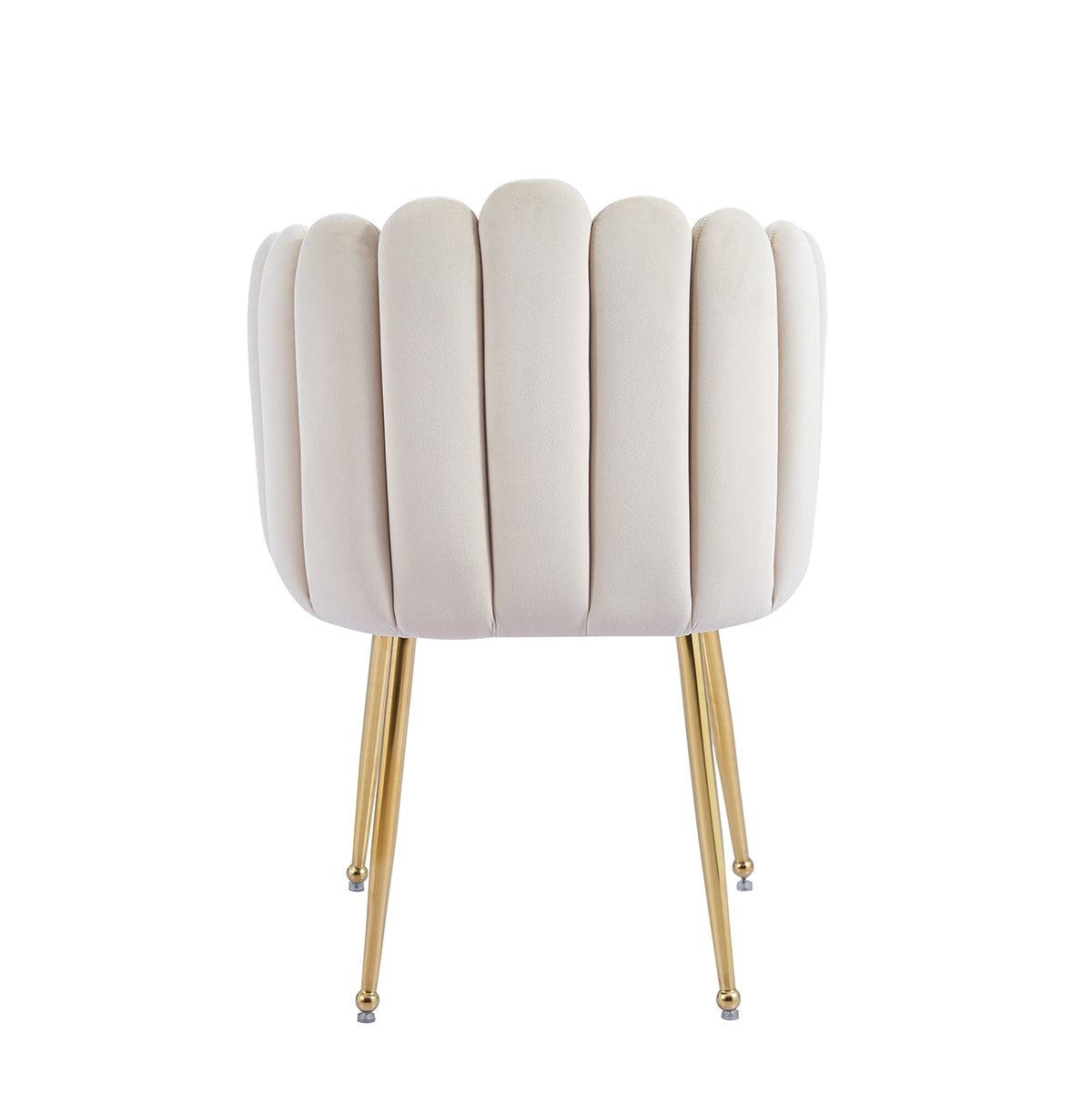 Silla Munich Beige Vista en Trasera