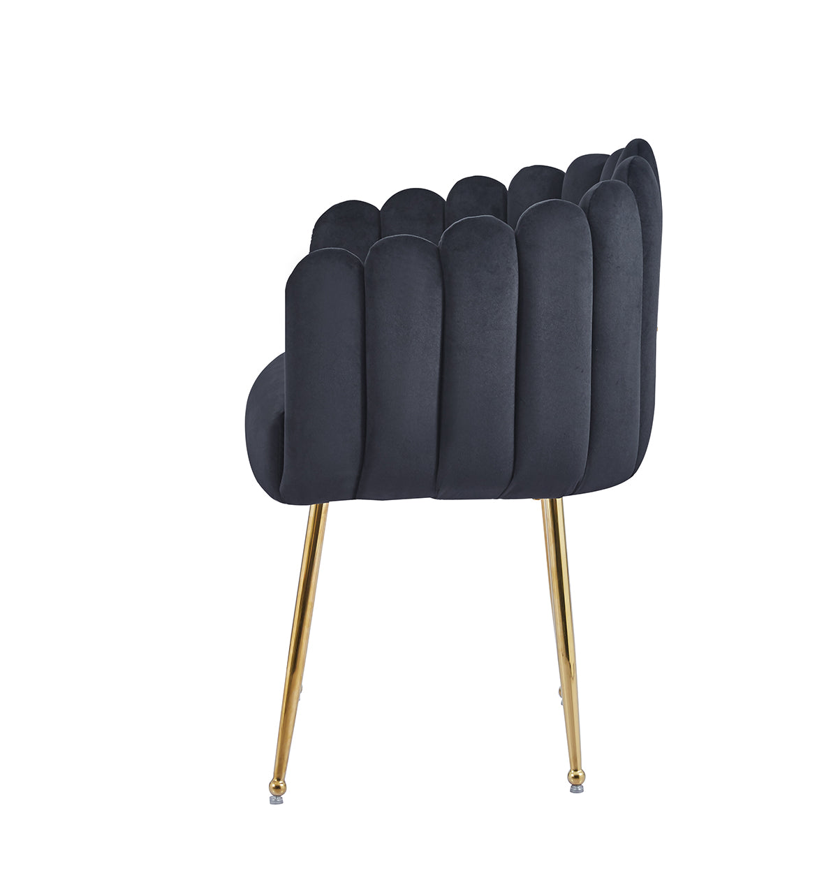 Silla Munich Black Vista Lateral