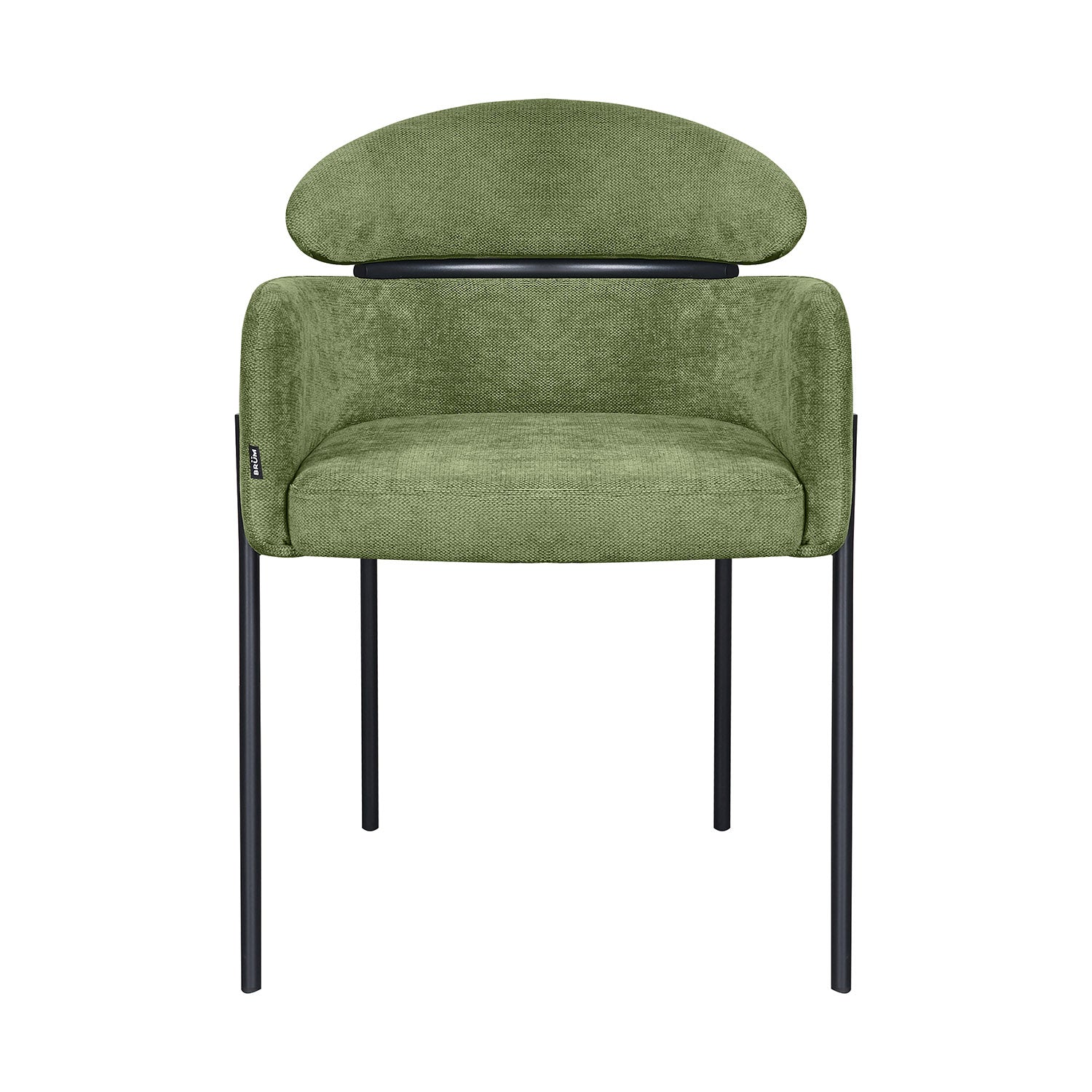 Silla Padua Verde Vista Frontal