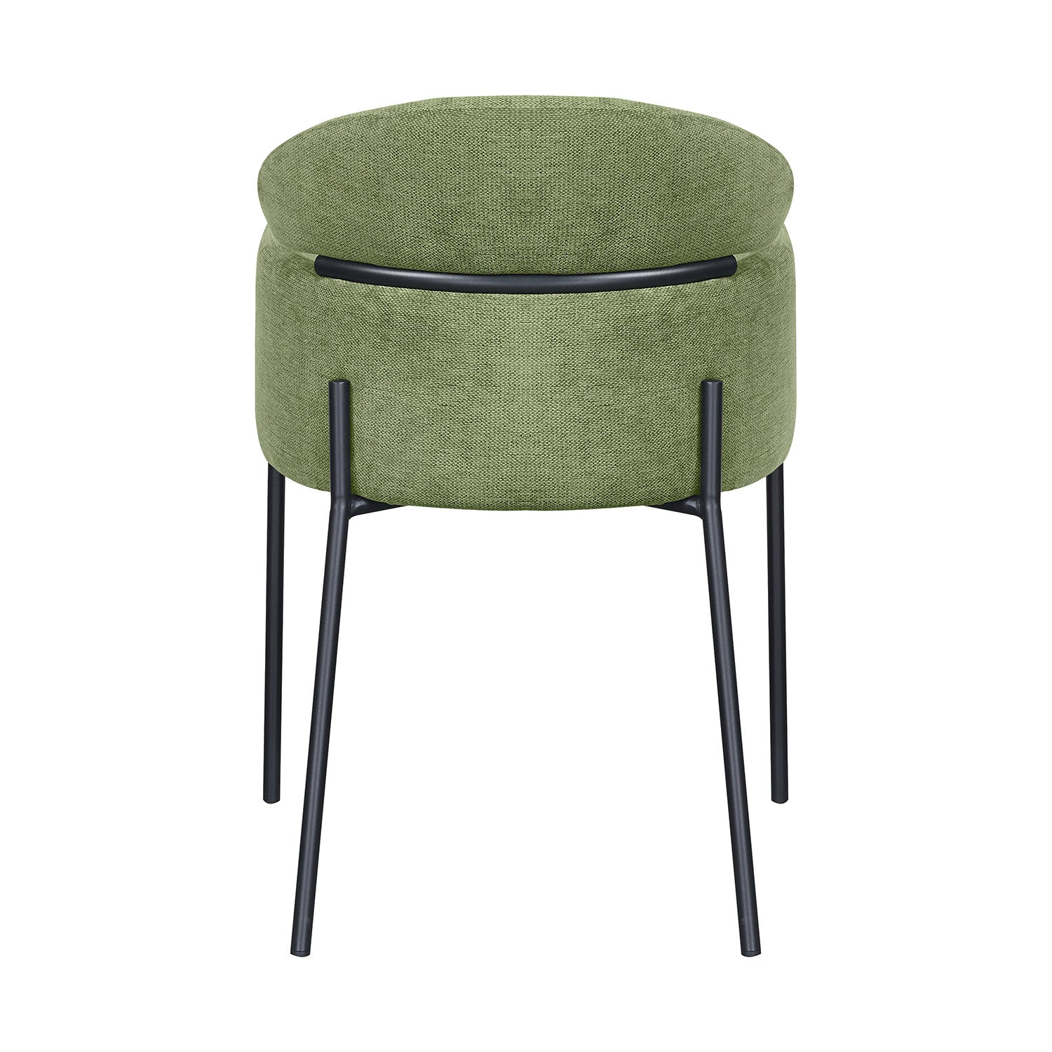 Silla Padua Verde Vista Trasera