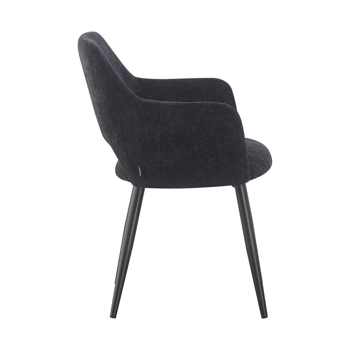 Silla Paris Black Vista Lateral