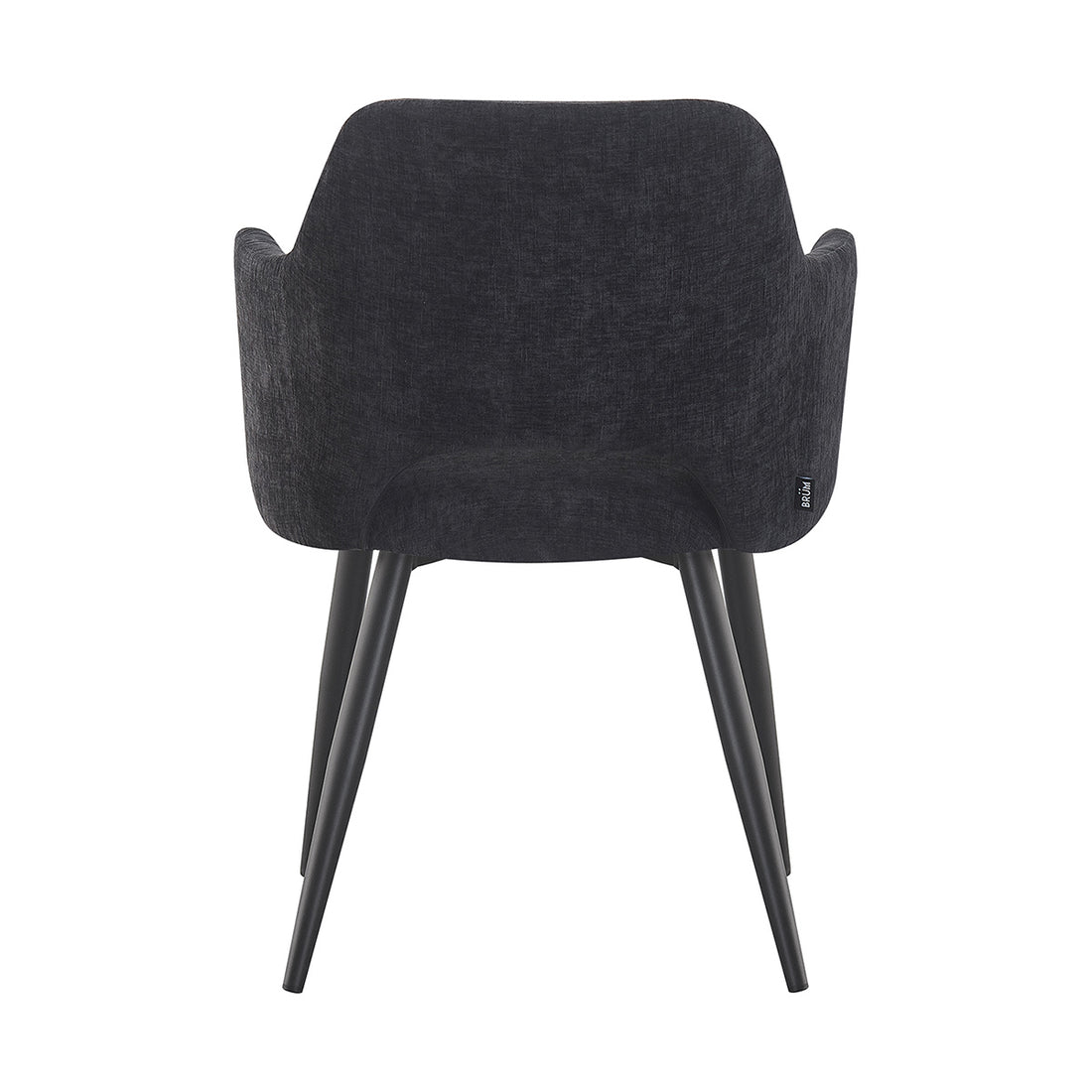Silla Paris Negro Vista Trasera