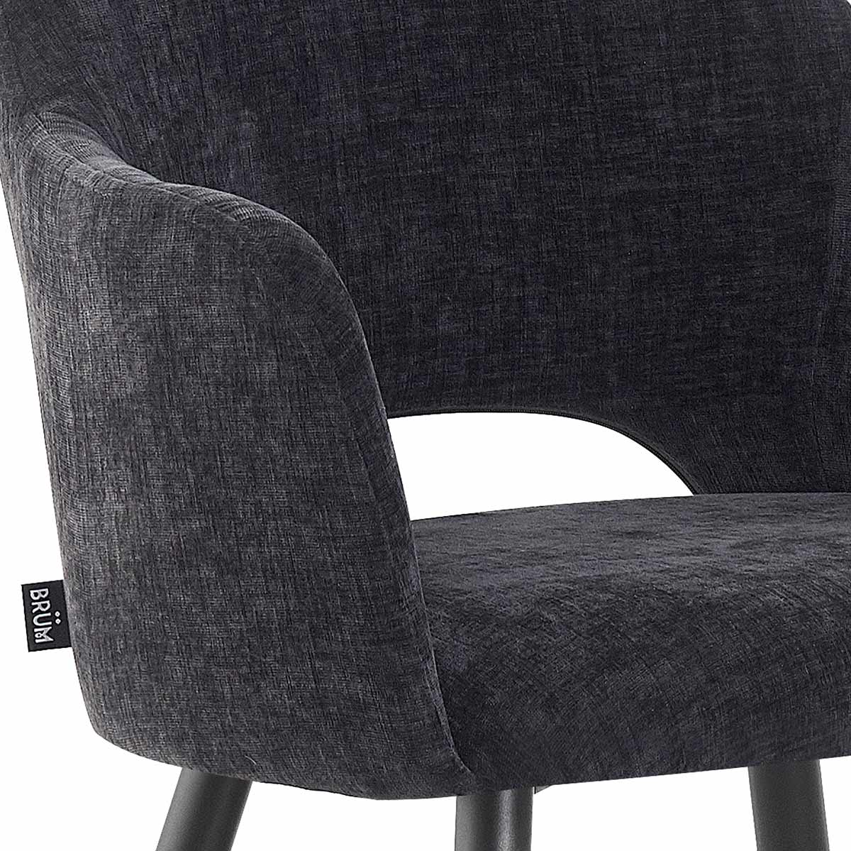 Silla Paris Black Vista Detalle