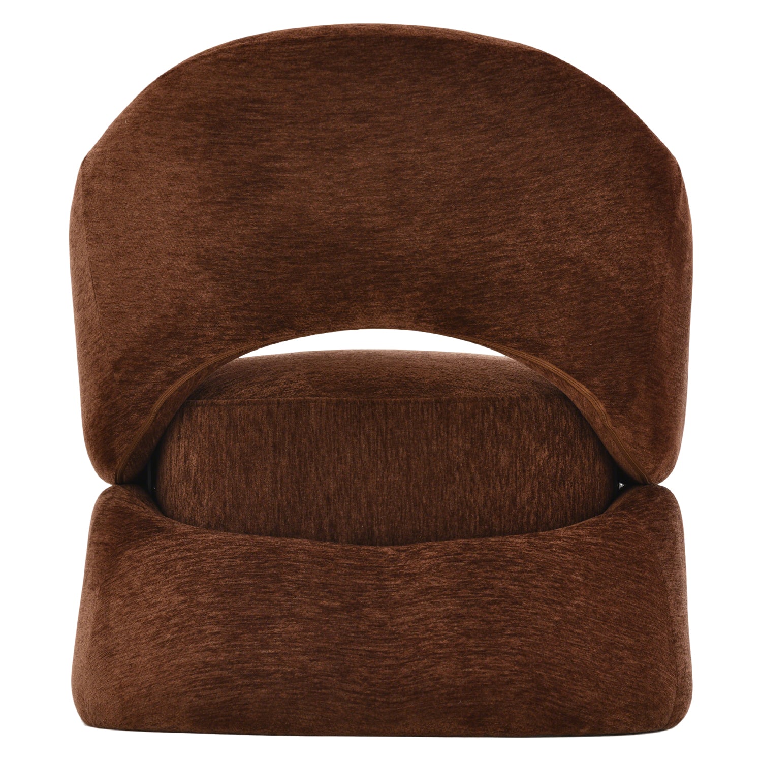 Sillón Hamburgo con fondo blanco vista trasera