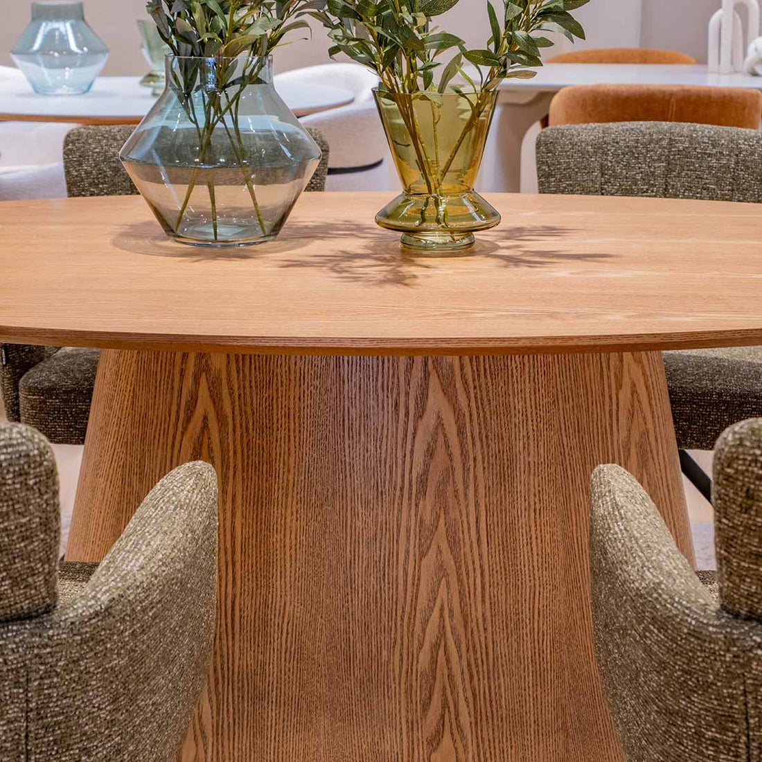 Mesa de Comedor Tokio Natural en comedor, foto ambientada