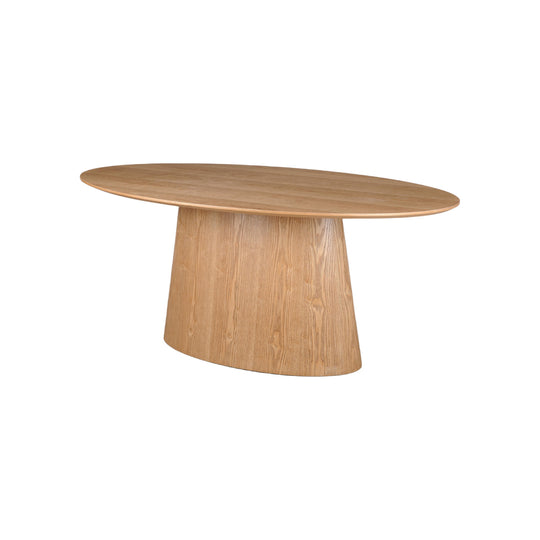 Mesa de Comedor Tokio Natural Vista en Perspectiva