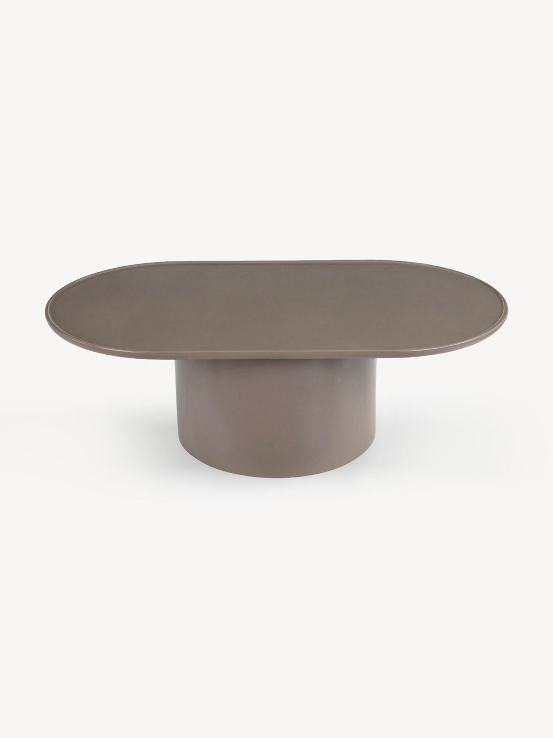 Mesa de Centro Zurich Taupé Vista Frontal