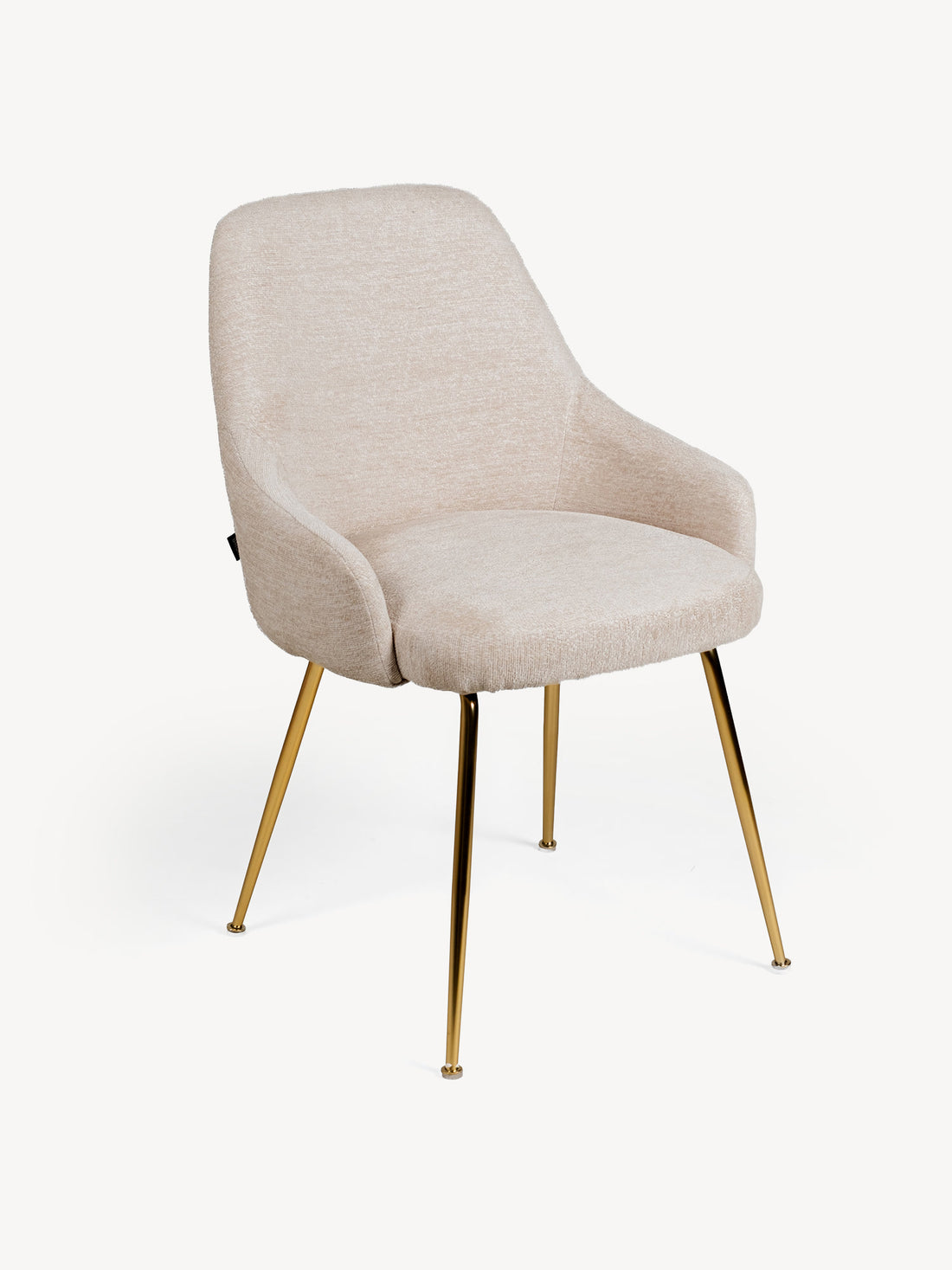 Silla Galicia Beige Vista en Perspectiva