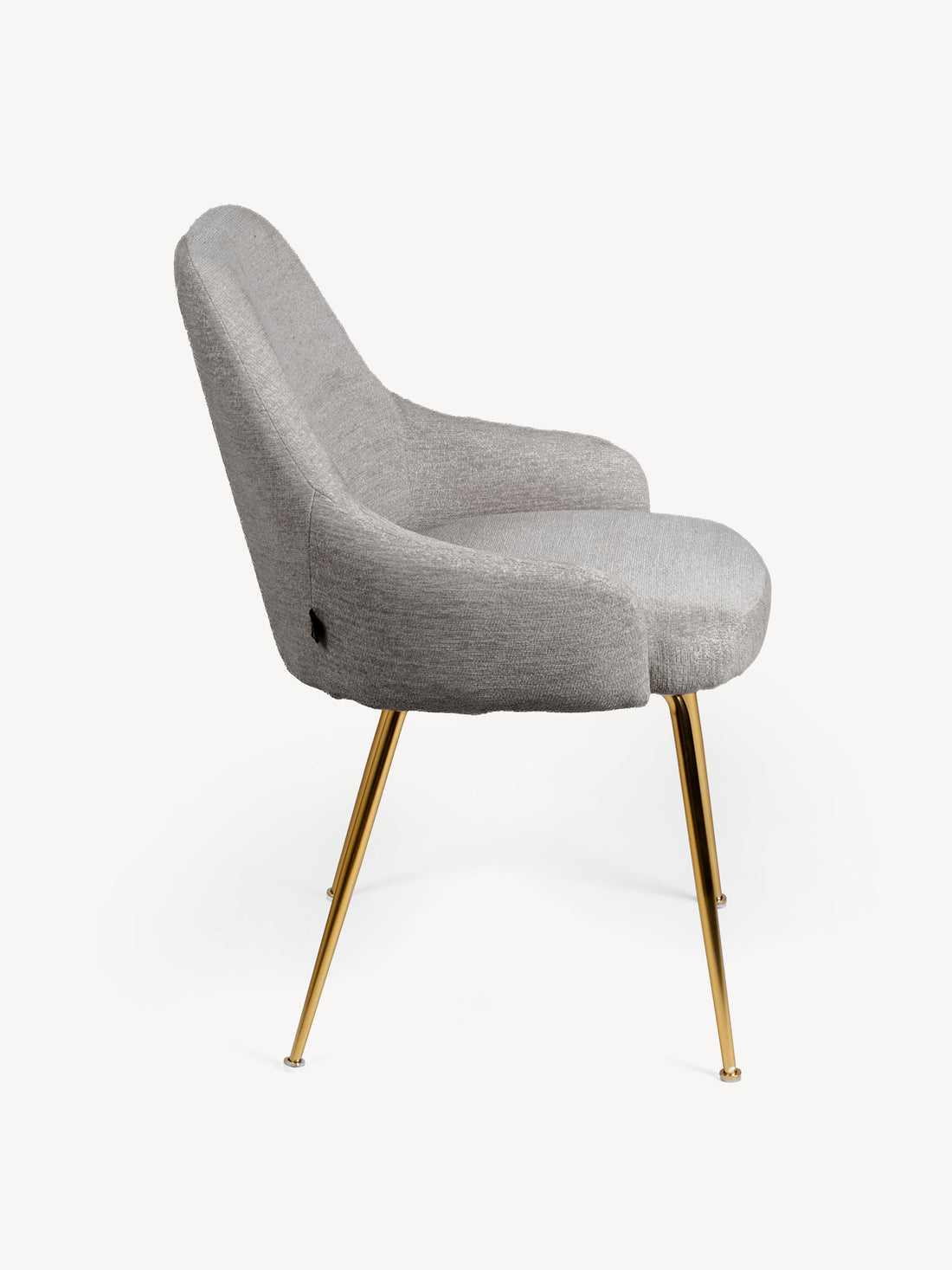 Silla Galicia Gris Vista Lateral