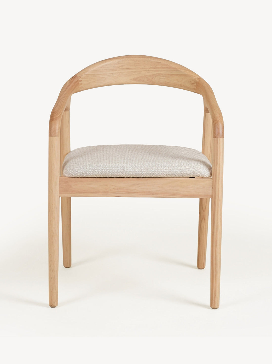 Silla Gijón Beige Vista Frontal