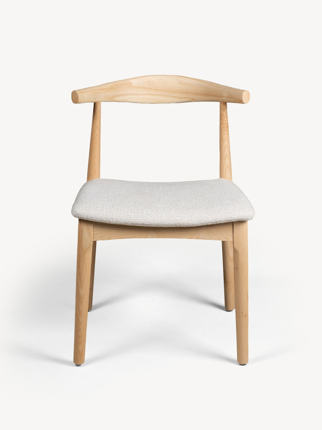 Silla Oviedo Natural Beige Vista Frontal