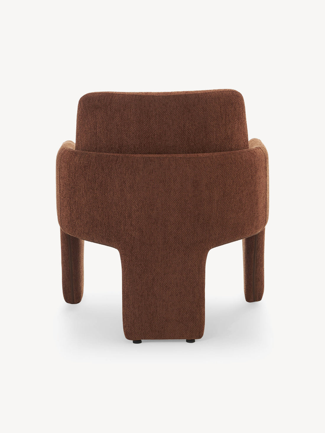 Sillón Individual Duba Ocre Vista Trasera