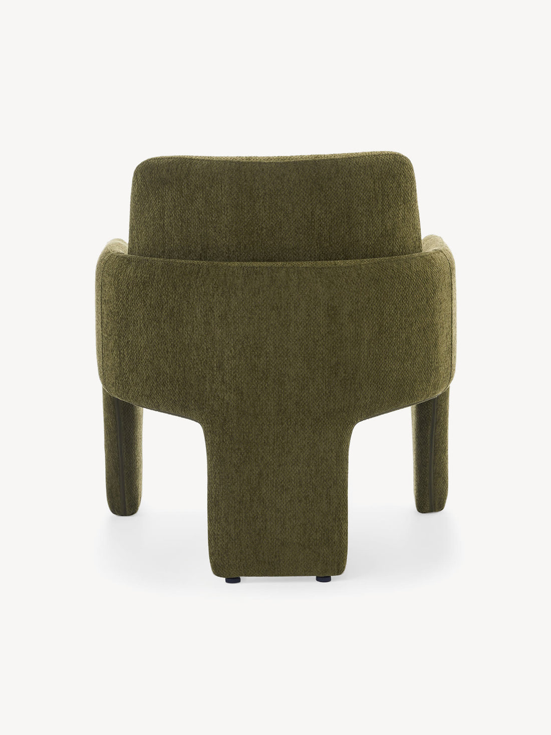Sillón Individual Duba Verde Vista Trasera