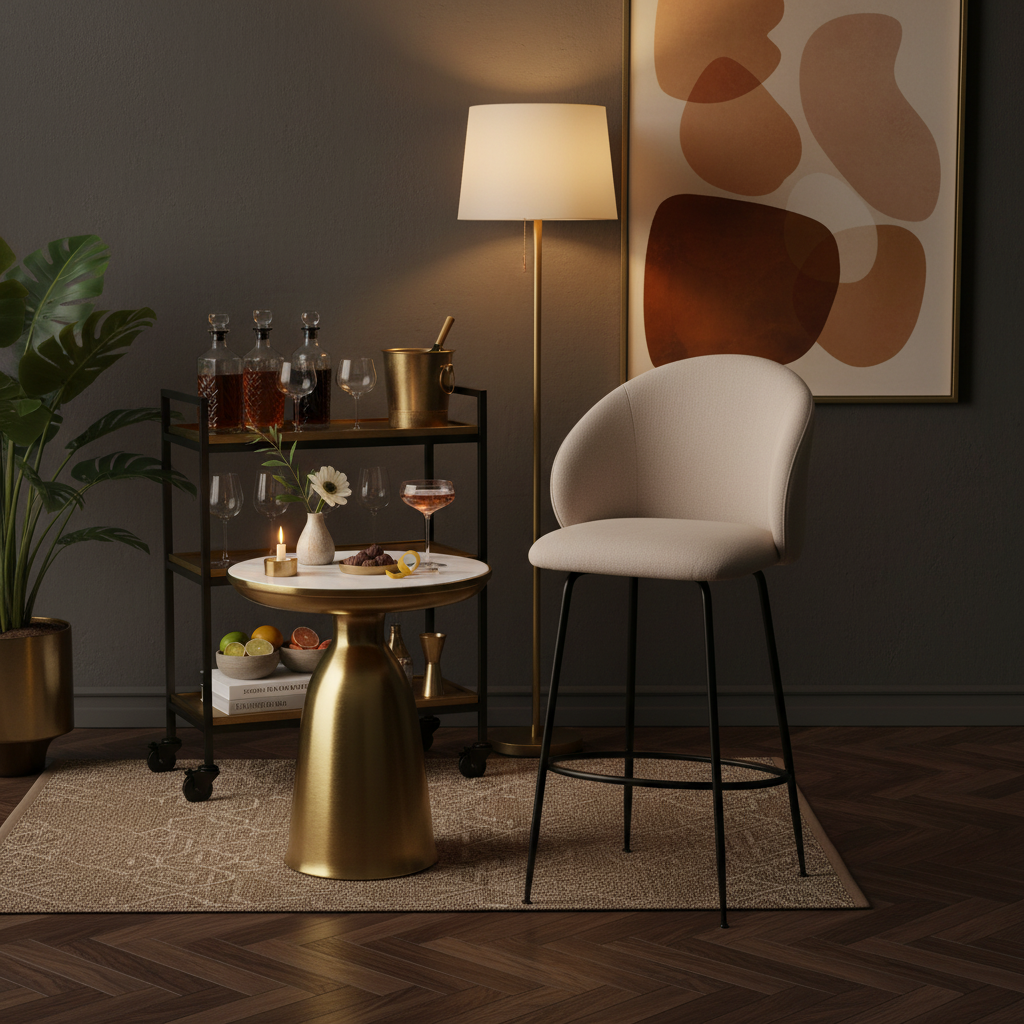 Lifestyle C_bar-cart-lounge-evening