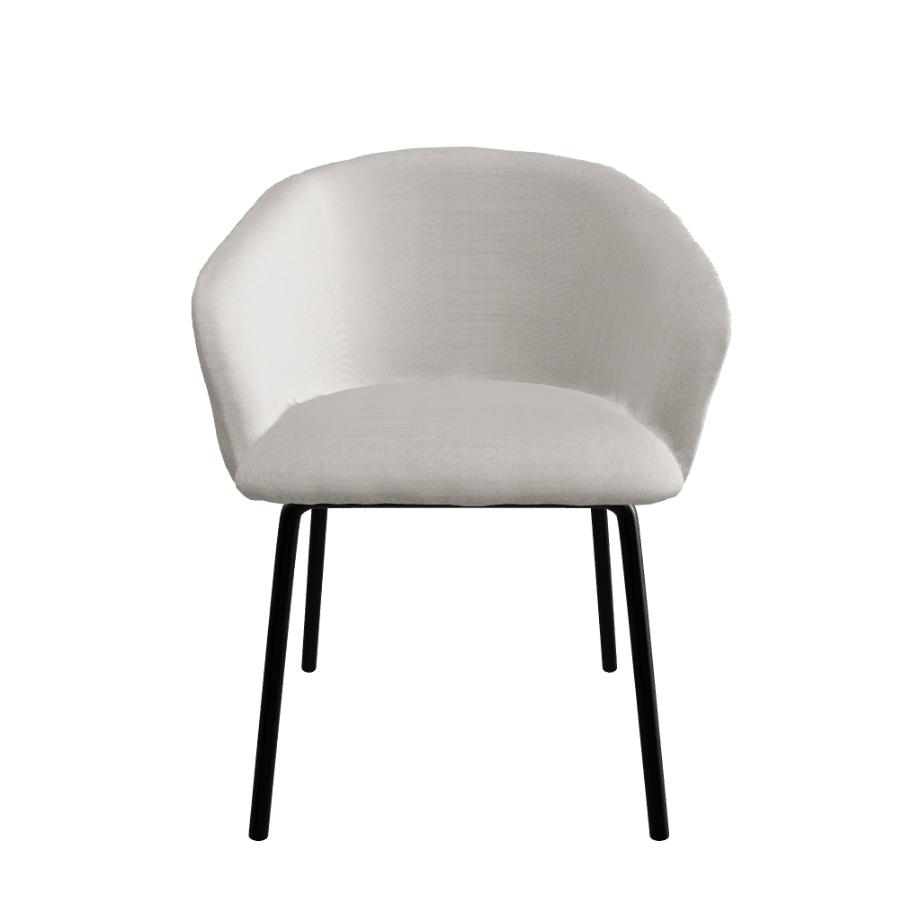 Silla Miami Beige Modelo 3D|