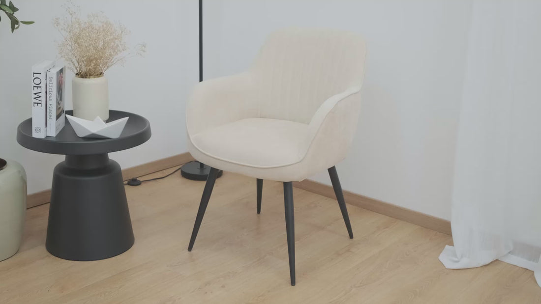 Sillas Manchester Beige Video