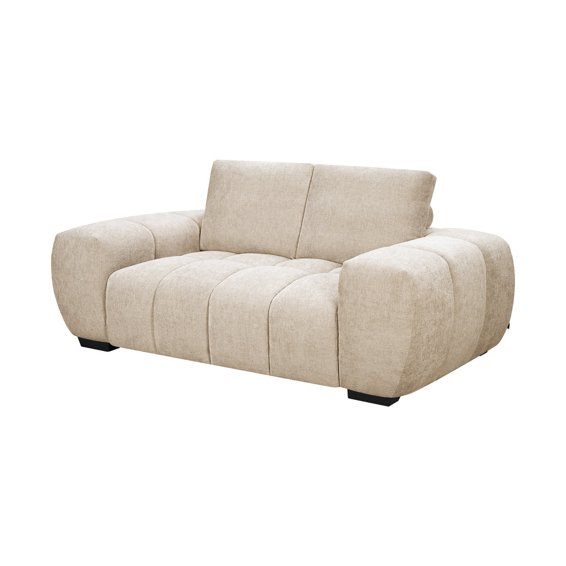 Sofá Ginebra 2 Plazas Beige Vista de Detalle
