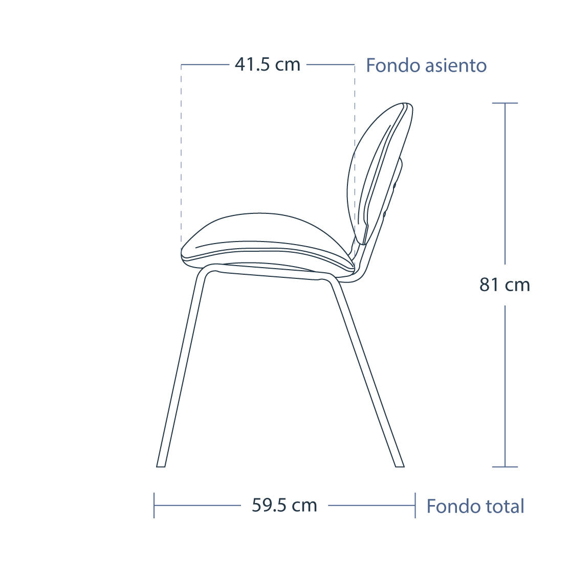 Silla Coimbra Teddy
