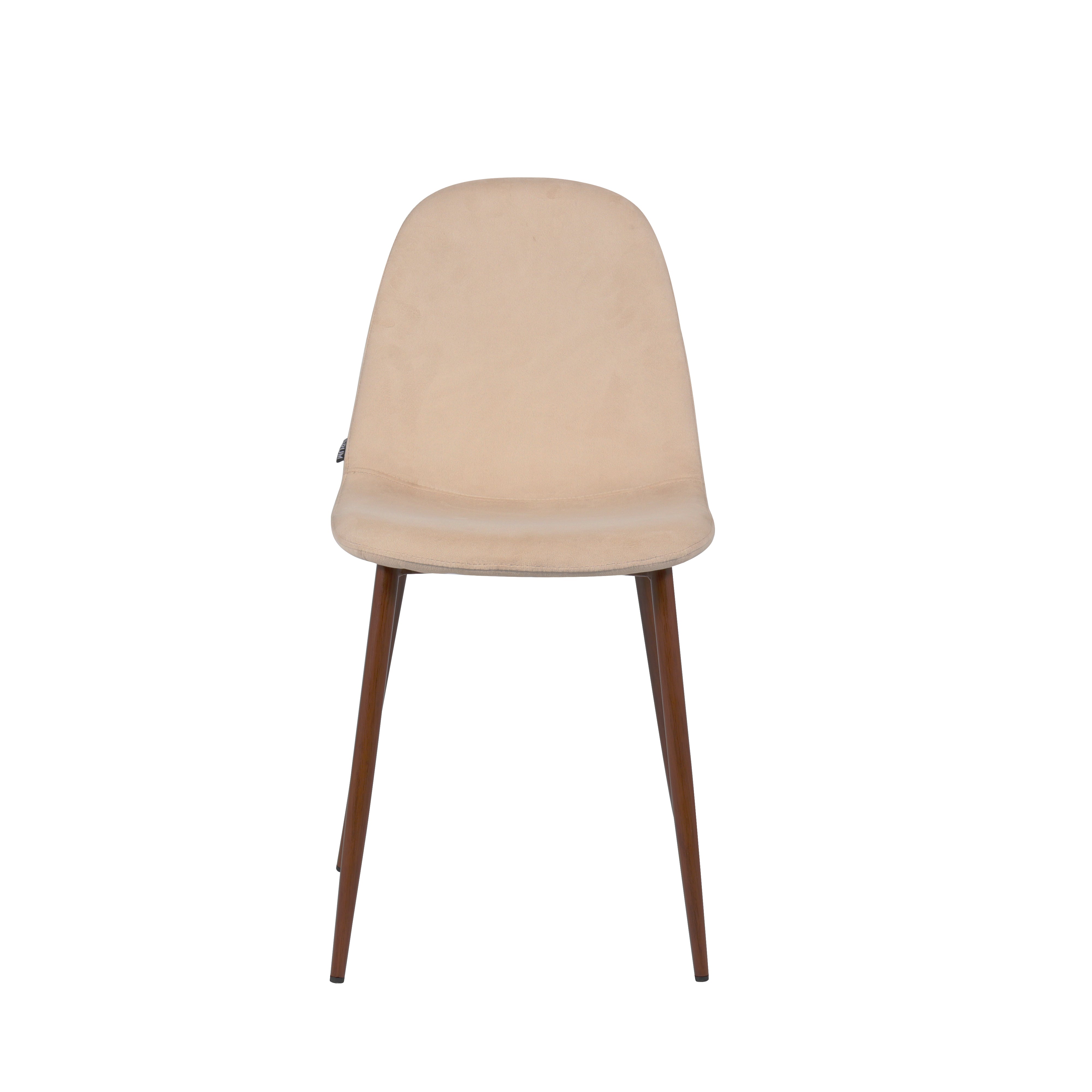 Silla Valencia Beige Vista Lateral