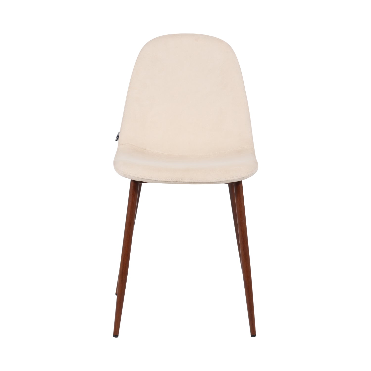 Silla Valencia Crema Vista Lateral