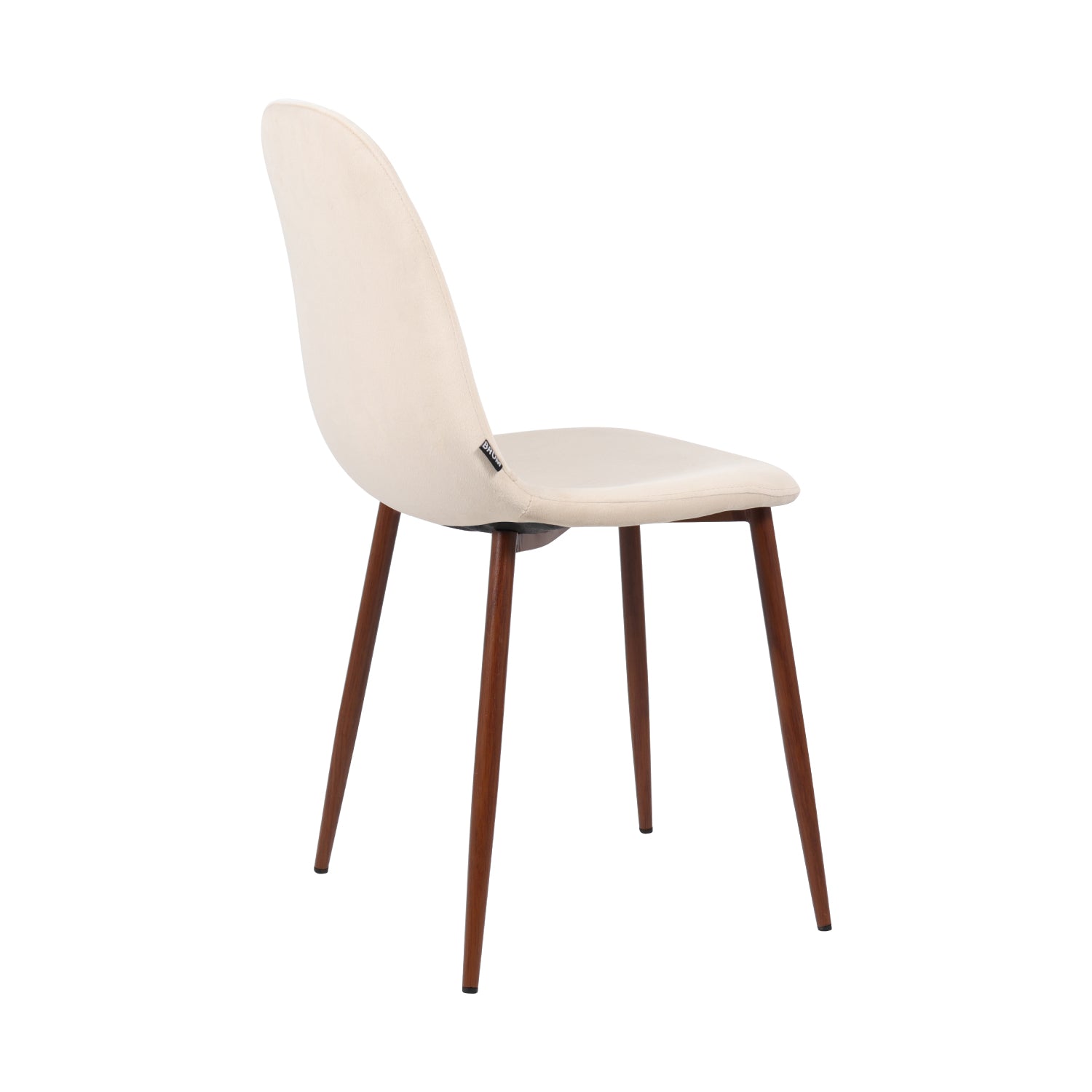 Silla Valencia Crema Vista Trasera