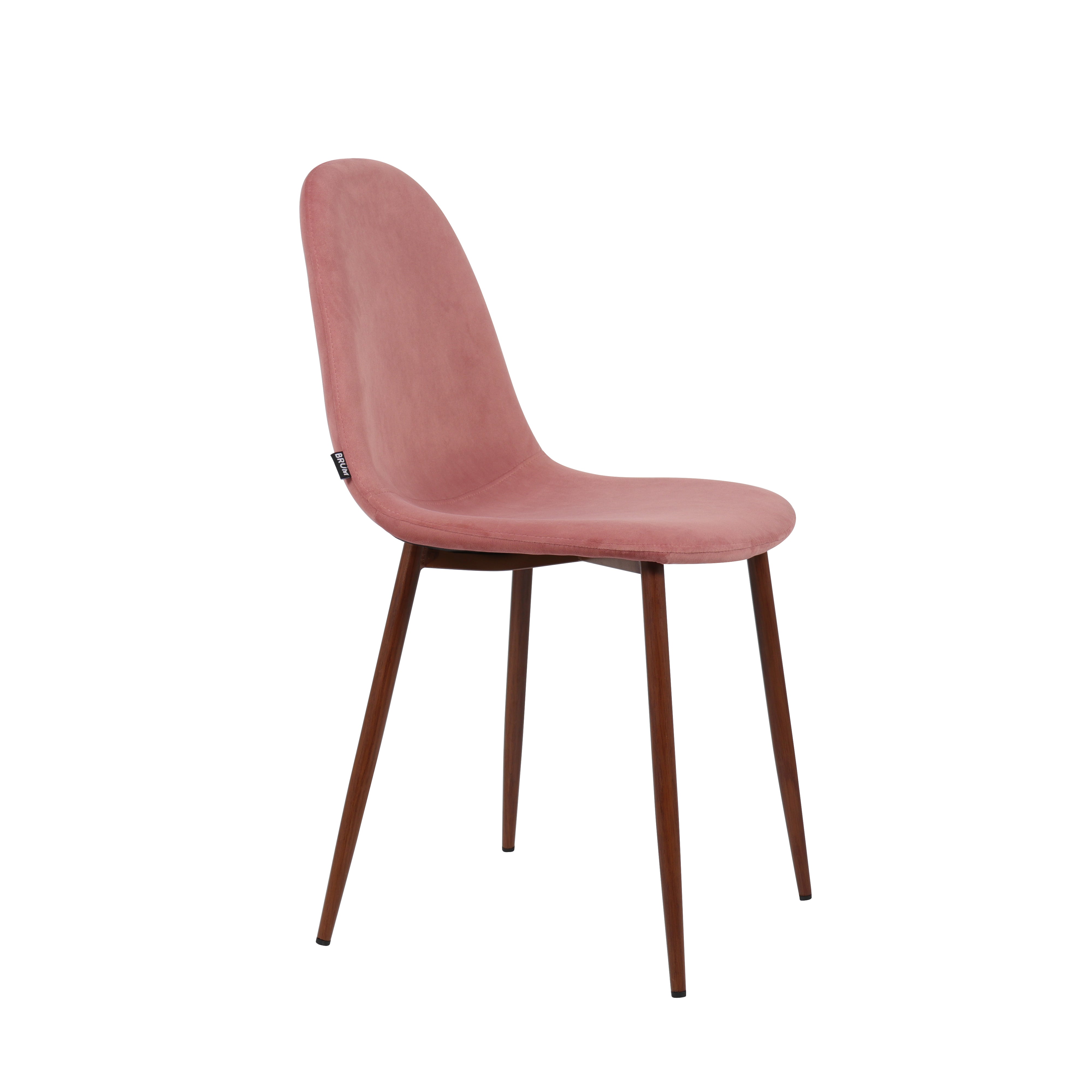 Silla Valencia Rosa Vista en Perspectiva
