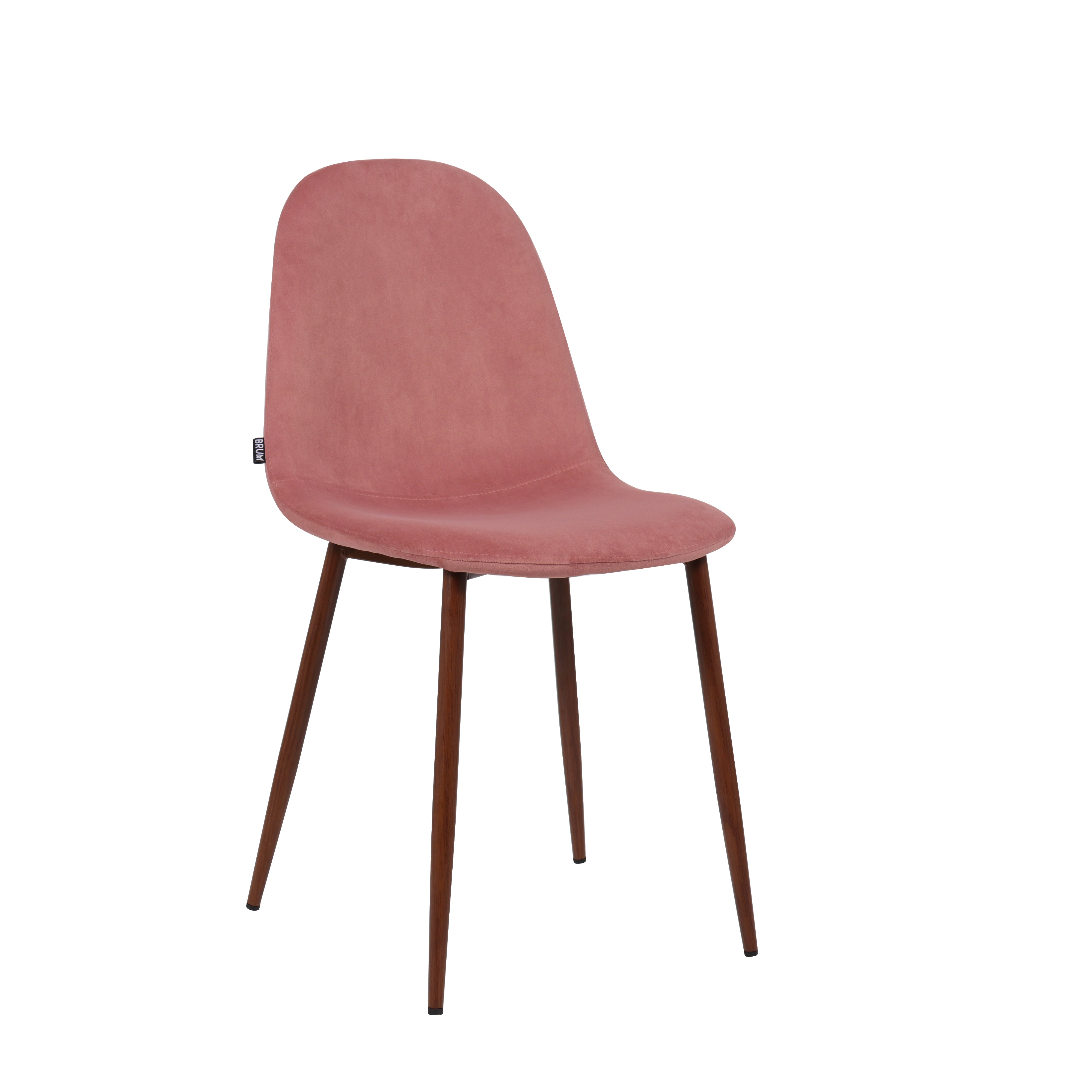 Silla Valencia Rosa Vista Lateral