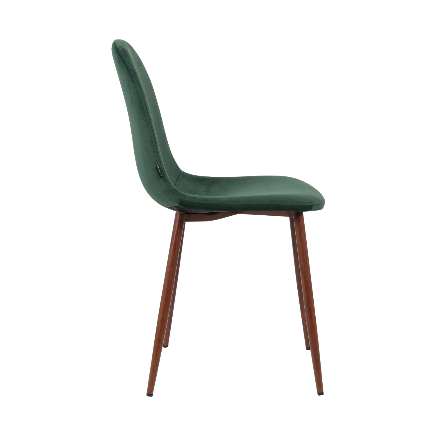 Silla Valencia Verde Vista Lateral