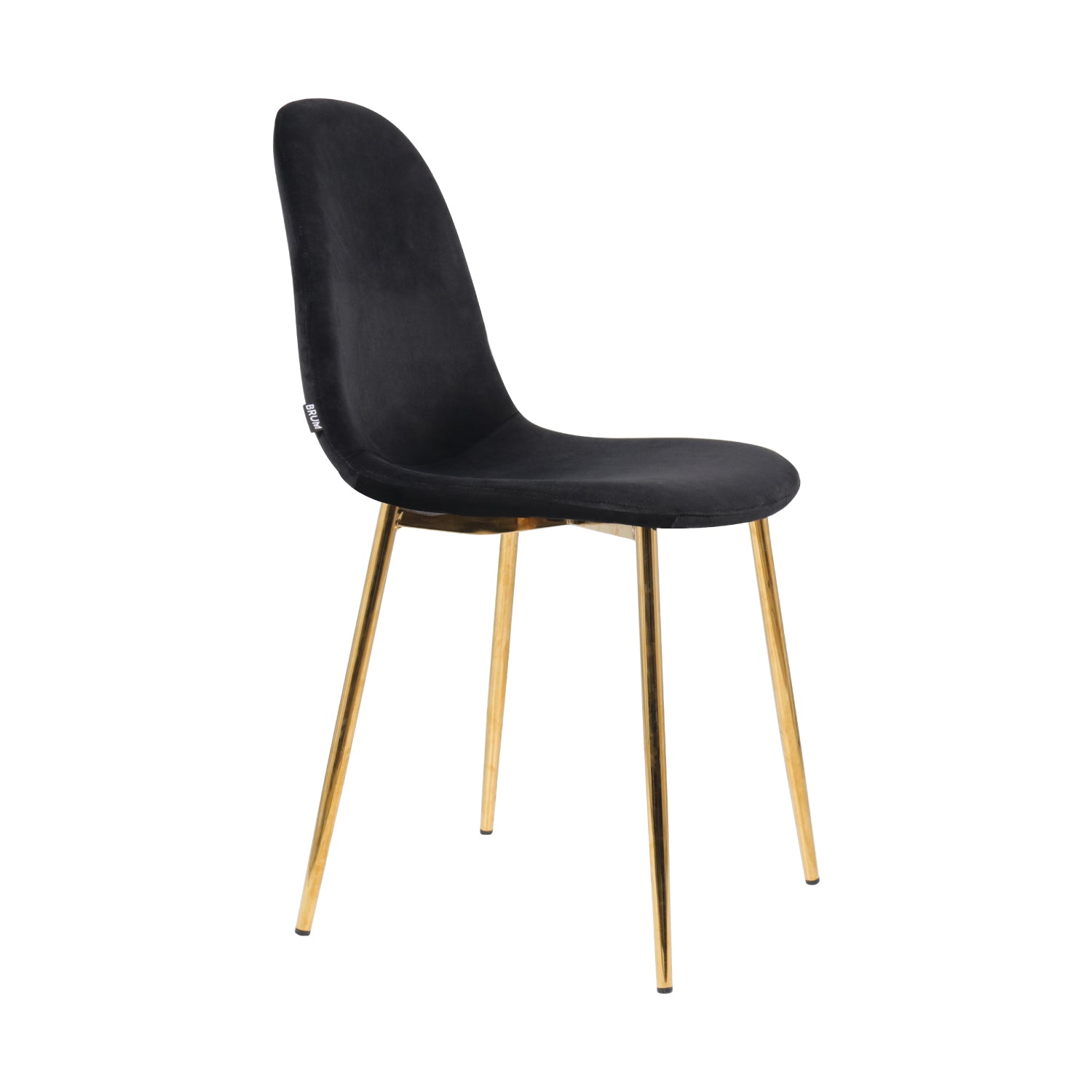 Silla Verona Negro Vista Lateral