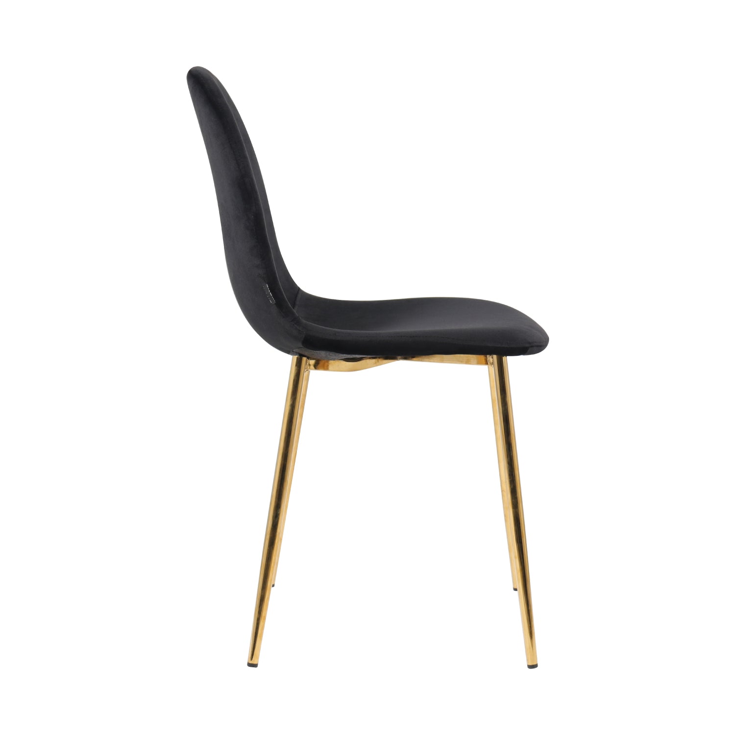 Silla Verona Negro Vista Lateral