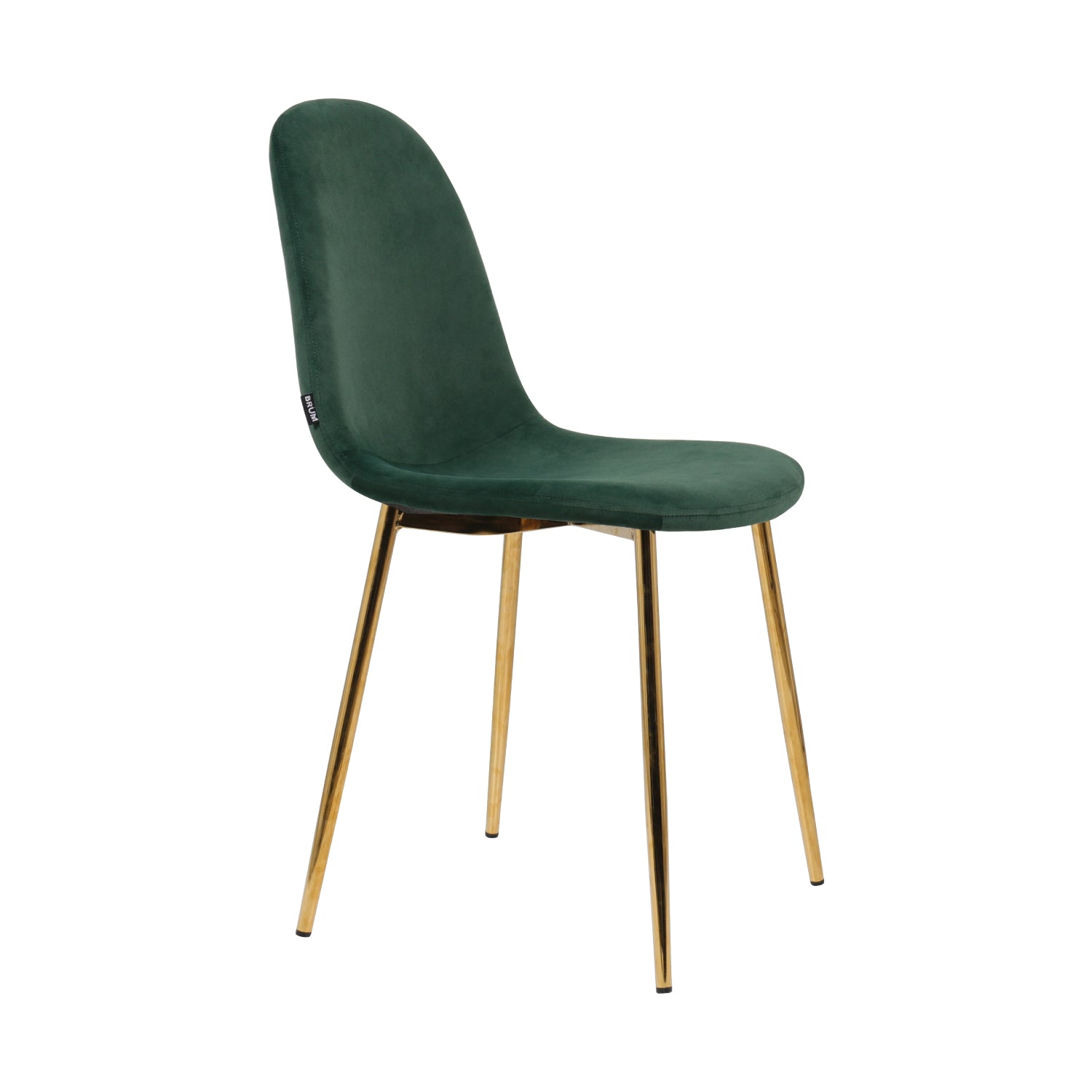 Silla Verona Verde Vista Lateral